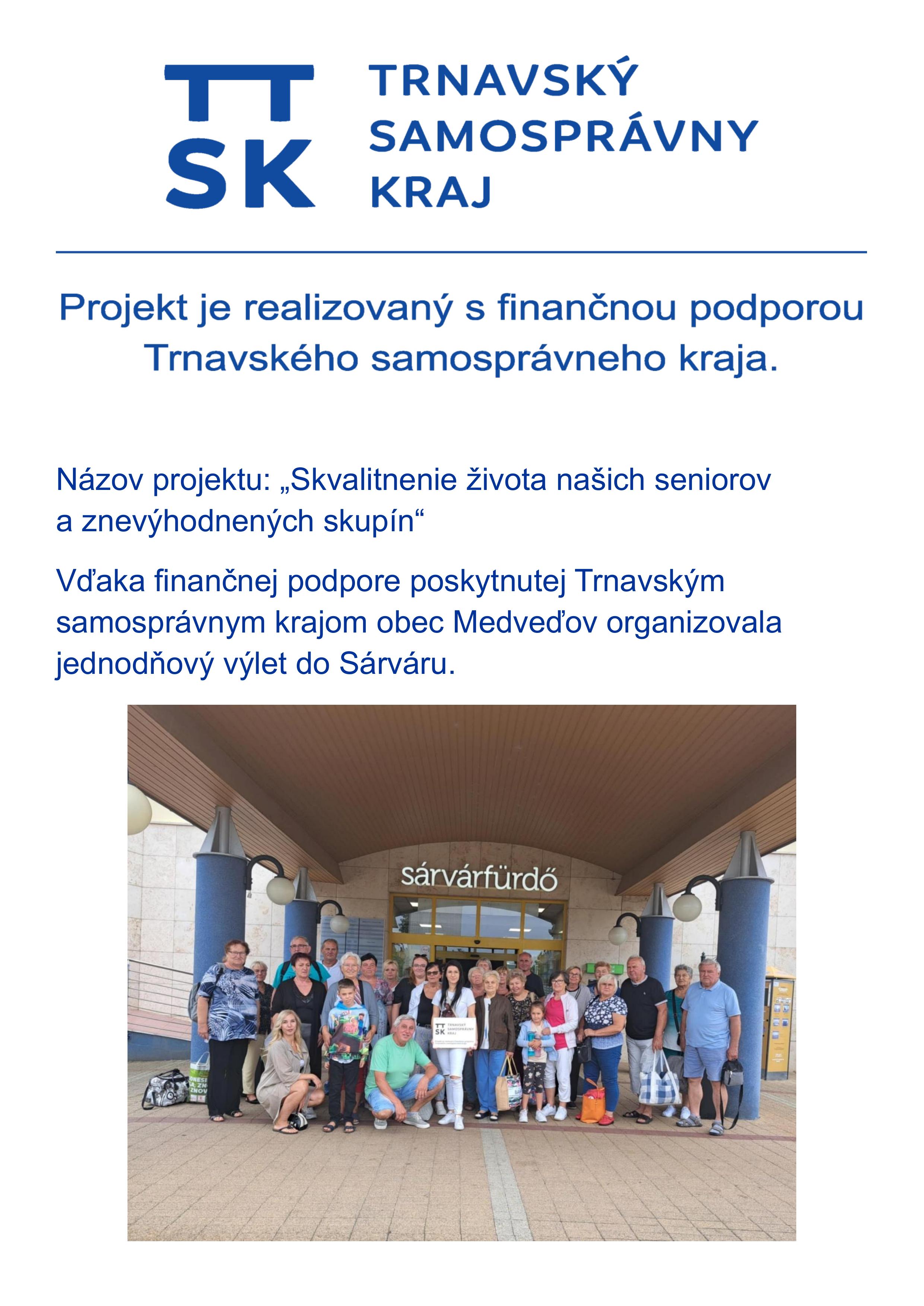 Finančný príspevok od TTSK – strana 1